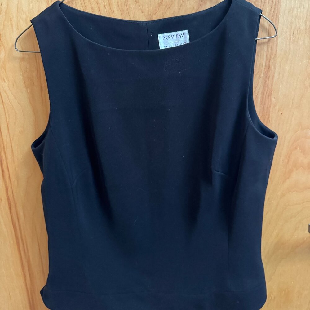 Structured black top